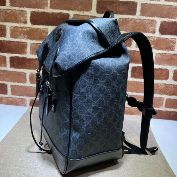 G*u*i medium backpack with interlocking g