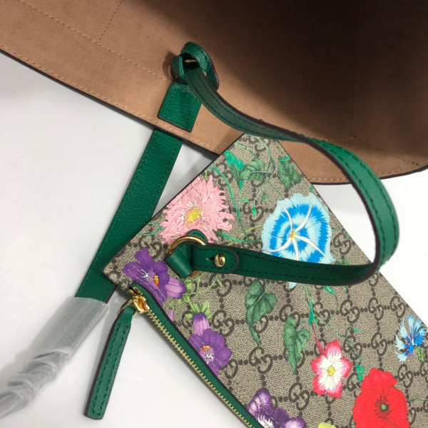 g*u*i gg S*p*e monogram flora web large ophidia tote