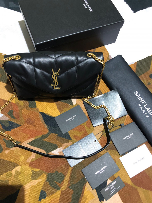 Y*L mini puffer small chain bag