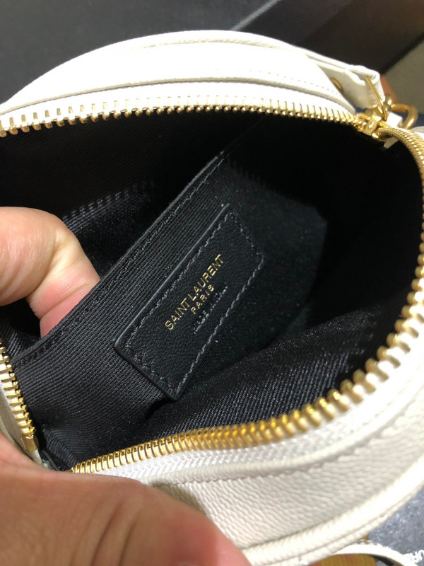 Y*L vinyle round camera bag
