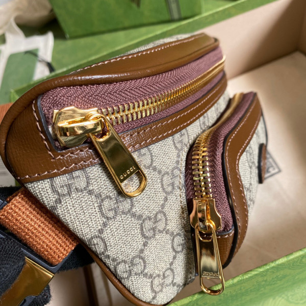 G*u*i belt bag with interlocking g