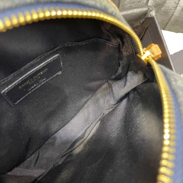 Y*L vinyle round camera bag