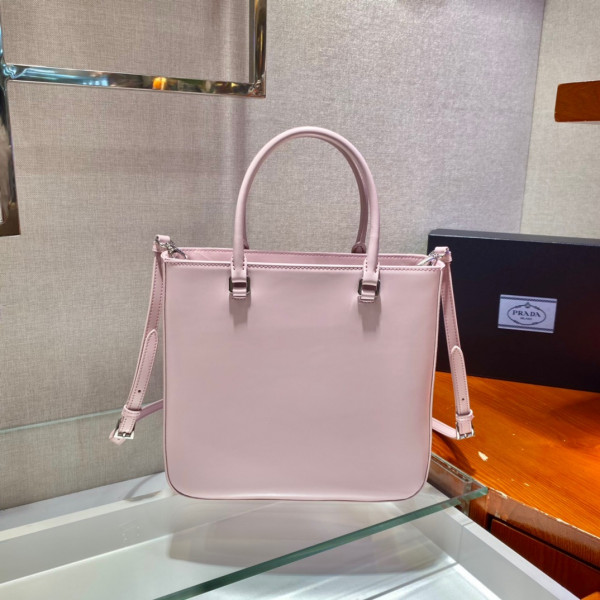 Pra*a large brushed leather tote