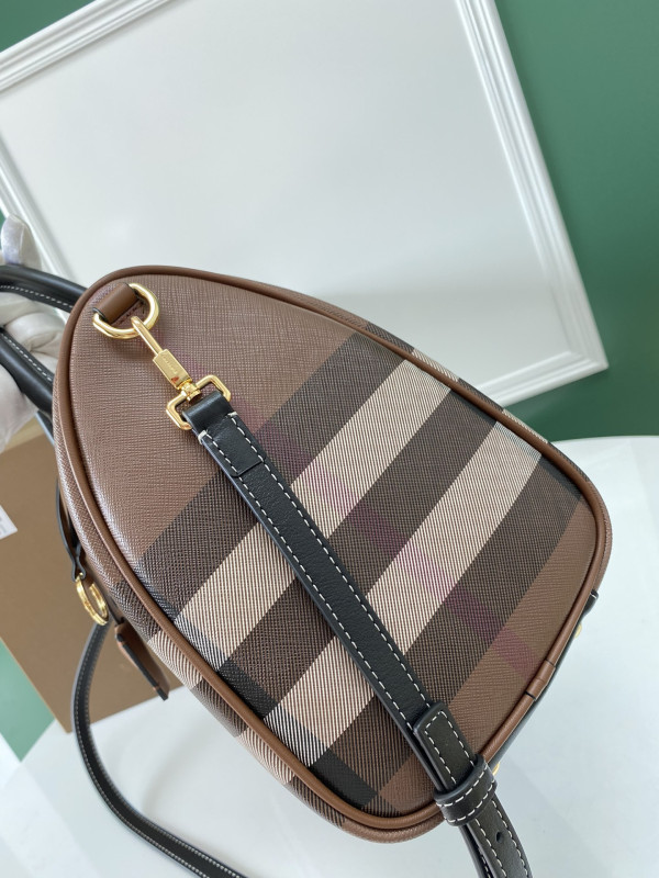 B**rry medium check bowling bag-30*15*21cm