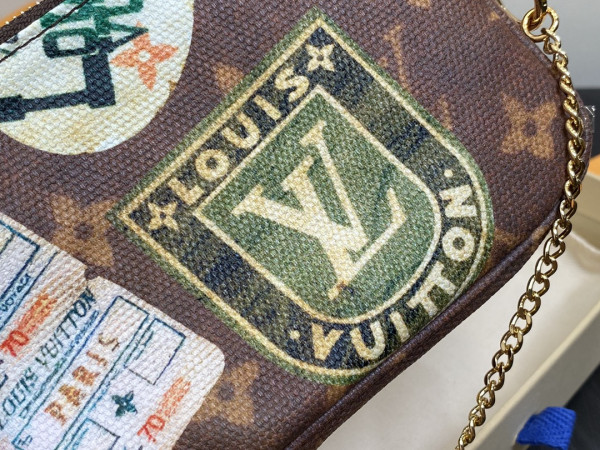l0*is V*t0n mini pochette-14.5*9.5*4.0cm