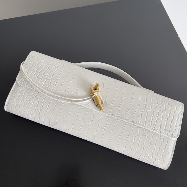 bo*te*ga Ve*ne*ta long clutch andiamo with handle-31*13*3cm