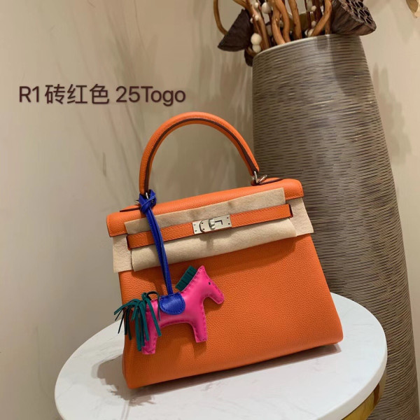 H**mes kelly 25cm togo leather customized colors