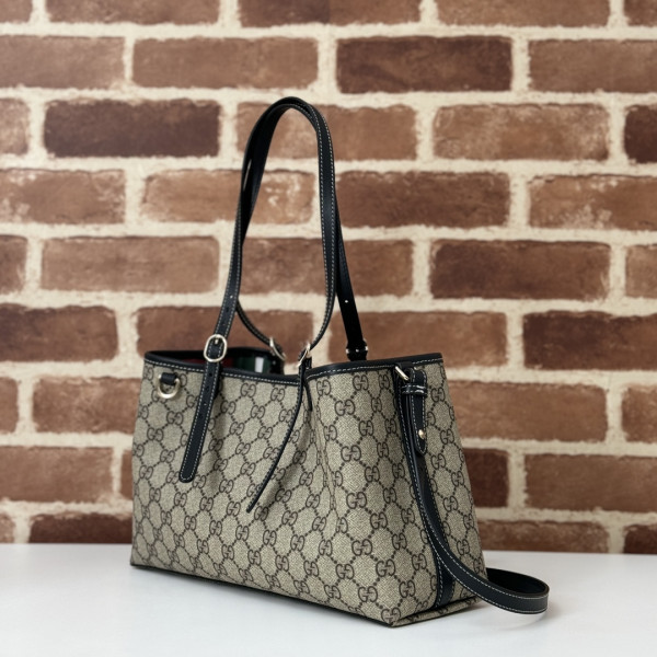 G*u*i gg emblem small tote bag-31*18*11cm