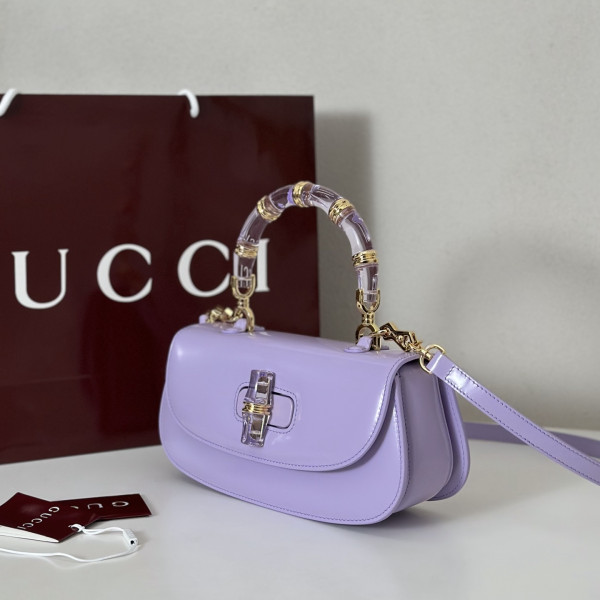 G*u*i bamboo diva medium bag - 26.6*13*8cm
