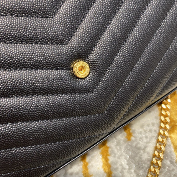 Y*L cassandre matelassÉ chain wallet
