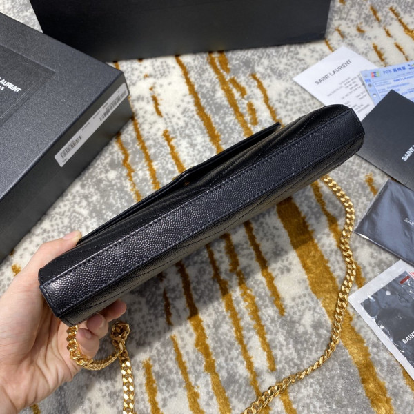 Y*L cassandre matelassÉ chain wallet