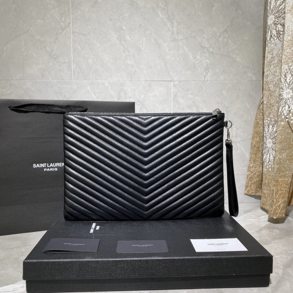 Y*L monogram clutch